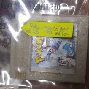 Poke'mon Silver Version Game Boy Game